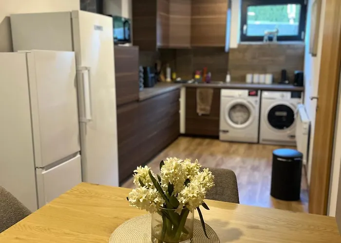 Quarto em Acomodações Particulares Luxury Double Room, Kitchenette, Games Room And Bar Mortelsdorf